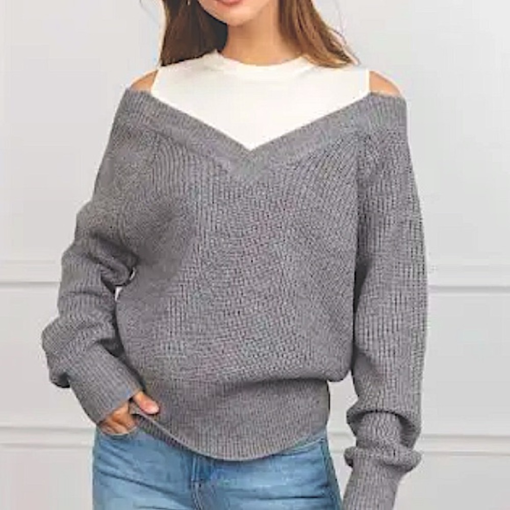 Grey Cardigan Sweater - Fall Essentials